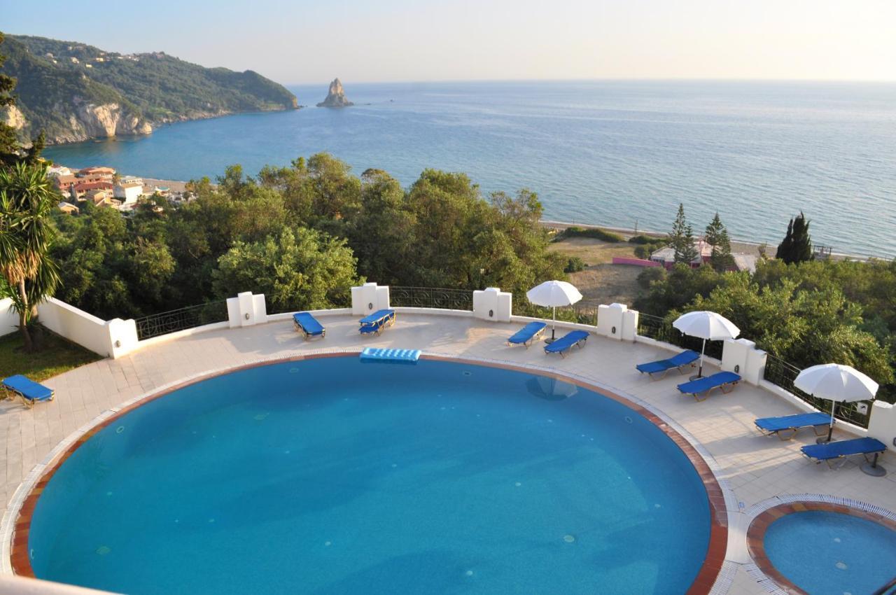 Holiday Apartments Maria With Pool - Agios Gordios Beach מראה חיצוני תמונה